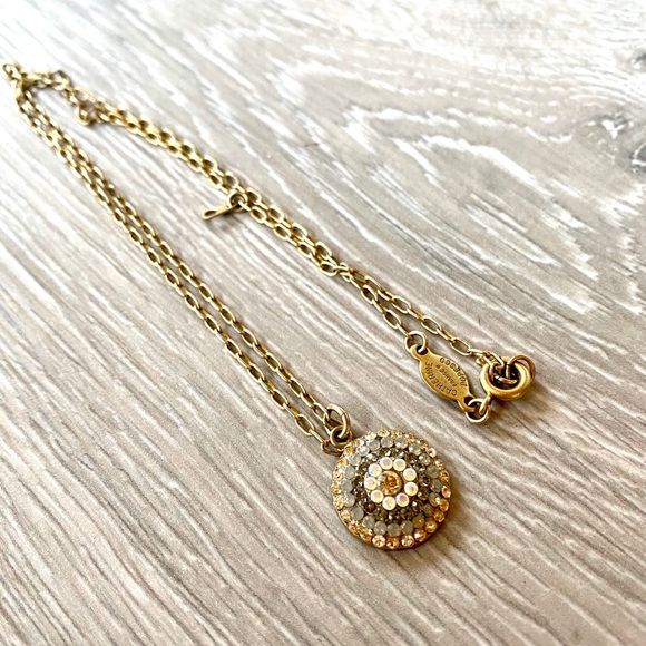 Blue Ruby | Catherine Popesco Gold Necklace - Picture 6 of 6